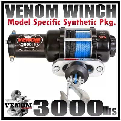 3000lb Venom Utv Atv Winch Polaris Rzr Razor 900 Xp/xp 4 2011-14 3000 Lb • $229.99