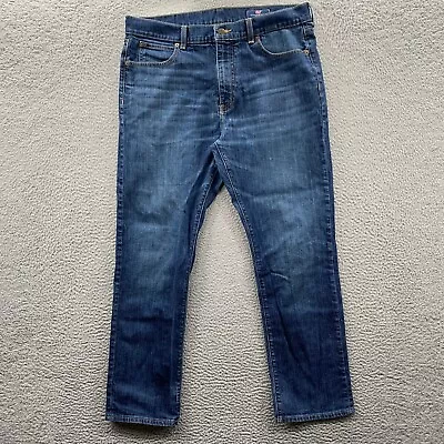 VINEYARD VINES Mens Jeans 36x30 Measured Dark Wash Blue Tag: 36x30 • $34.95