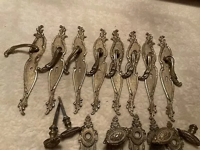 Vintage Mixed Lot Of Door Knobs And Assorted Hardware • $600