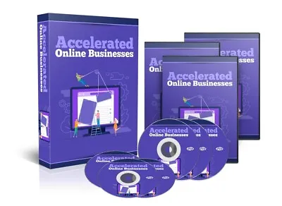 $7.39 • Buy Accelerated Online Businesses - 25 Videos - 95 Minutes - Includes Resell Rights 