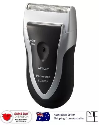 Japan Panasonic Super Leather Men's Shaver Single Blade Wet/Dry Compact ES3832P • $55.99