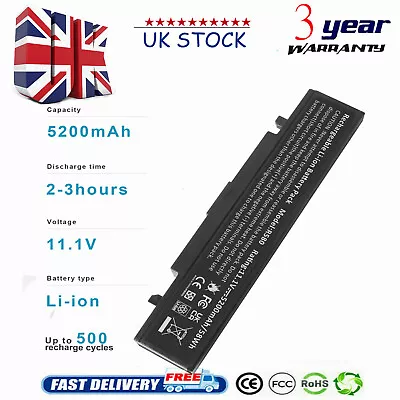 £13.45 • Buy Battery For Samsung R428 RV510 R530 R580 R730 AA-PB9NC6B AA-PB9NS6B NP350V5C