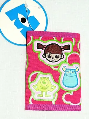  New W/ Tags  Monsters Inc.~pink   Kids  Trifold Wallet  4 1/2  X 3 1/4   • $3.99