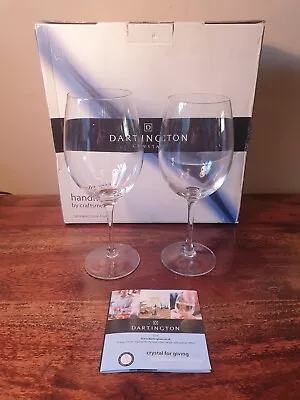 Dartington Crystal Wine Glasses • £14