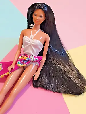Vintage Tropical Barbie Miko Nikki Custom Re Root Island Fun • $35