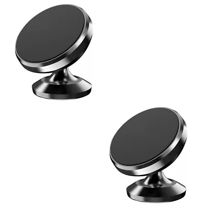 US 2-4 Pc Universal Magnetic Car Mount Cell Phone Holder Circle Stand Adjustable • $9.09