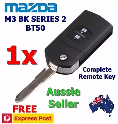 MAZDA 3 BK Series 2 MAZDA BT50 Transponder Chip Flip Remote Key Keyless Entry  • $45.95