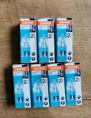 £15 • Buy Osram G9 Halopin Halogen Capsule 33w=40w Dimmable 66733 Light Bulb - 9 Pack