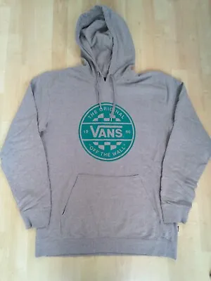 Van's BNWT Off The Wall Men's Hoodie In Grey With Green Logo Size X Large  • £40