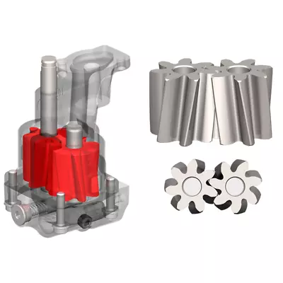 Melling Performance Helical Asymmetrical Oil Pump  Shark Tooth Pump  Suit SB Che • $358.53