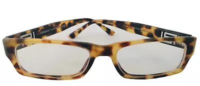 VTG Versace Tortoise Lucite Rectangular Glasses Italy MOD 3102 Eyeglasses • $24