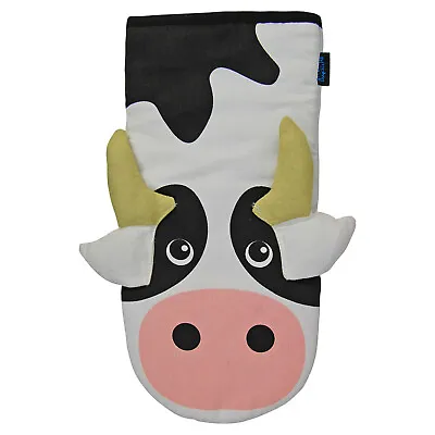 Cow Oven Glove. Novelty Kitchen Mitt Man BBQ Gift For Him Or Her • £9.95