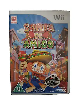 Samba De Amigo Nintendo Wii Video Game 2008 • £5.99