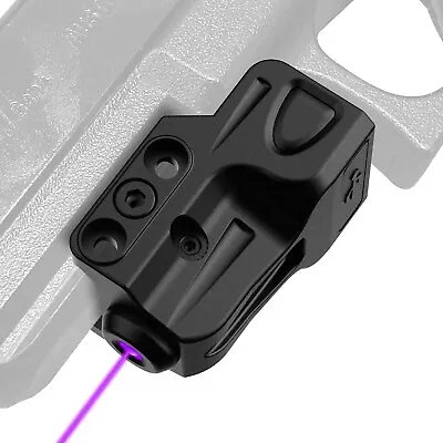 GMCONN Low Profile Purple Laser Sight Rechargeable USB Gun Pistol Picatinny Rail • $24.99