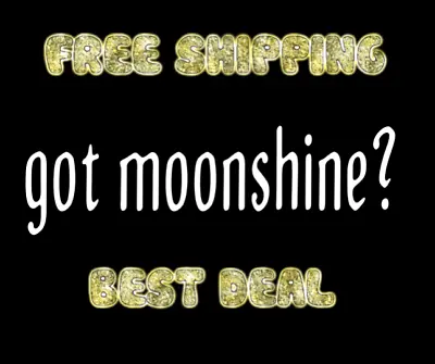 Got Moonshine? Drink Alcohol FUNNY DECAL STICKER CAR VINYL WALL • $3.25