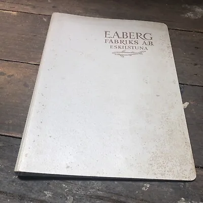 E.A Berg Fabriks Vintage 1946 Swedish Knife Catalogue  • $30