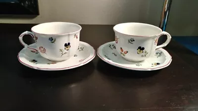 2 - Villeroy & Boch Cup And Saucer Petite Fleur  Luxemburg • $8.75