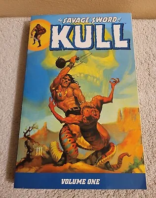 SAVAGE SWORD OF KULL VOLUME 1  (Dark Horse 2010 TPB TP SC Marvel B&W ~ Bolton)  • $29.99