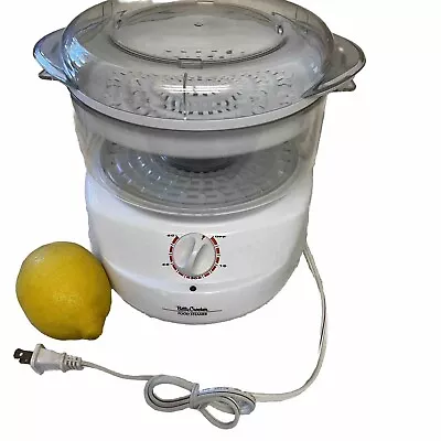 Betty Crocker 3 In 1 Food Steamer BC-1590 3 Quart Vegetables And More  -Works • $19.85