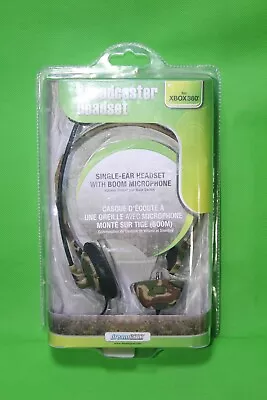 Gaming Dreamgear Xbox 360 Broadcaster Headset - Camo NEW  • $9.49