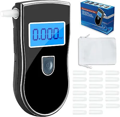 £15.95 • Buy Digital LCD Police Breathalyzer Breath Test Alcohol Tester Analyzer Detector UK