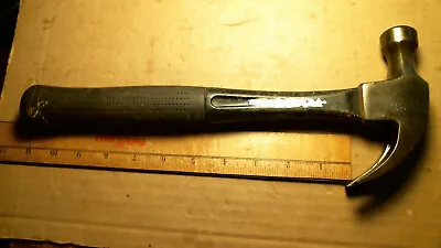 Easco USA No. 01 605 16 Oz Fiberglass Rubber Handle Claw Hammer Vintage Old Tool • $7