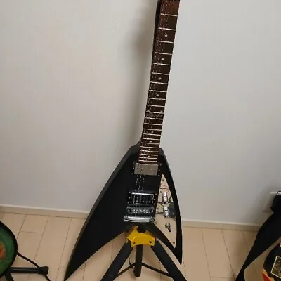 LTD By ESP GL-600V George Lynch Model Flying-V Black Used • $899