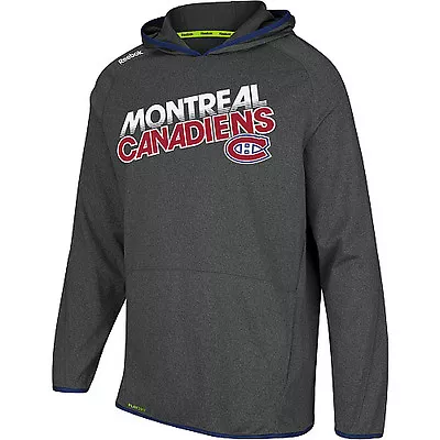 Montreal Canadiens Reebok PlayDry Pullover Hooded Sweatshirt • $34.99