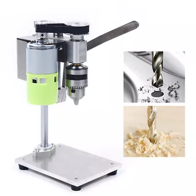 Mini Tabletop Drill Press Bench Small Electric Drilling Machine 2 Speed 110V • $45.60