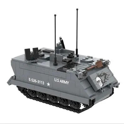 Military Army Equipment M113 Armored War Personnel Carrier Building Block • $115.43