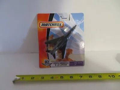 Matchbox Sky Buses North American B-1B Lancer Bombe Black 2006 MOC • $10