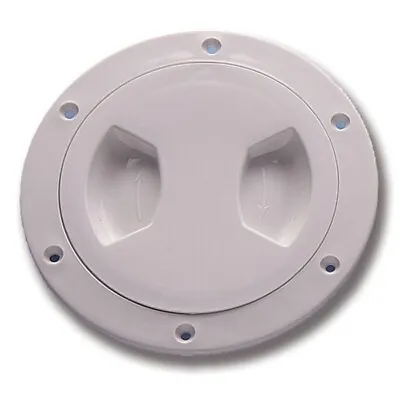 £6 • Buy Trem Round 140mm White Boat Inspection Access Hatch With Removable Lid Boat