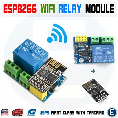 ESP8266 ESP-01S 5V WiFi Relay Module Smart Home Phone Remote Control Switch APP • $4.63