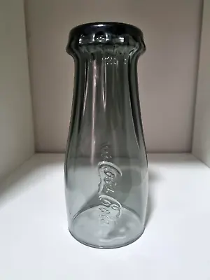 McDonald’s Coca Cola 2013 Upside Down Coke Bottle Glass Charcoal (GL3) • $10.88