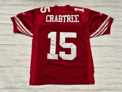 San Francisco 49ers Michael Crabtree #15 Reebok NFL Players Size 48 • $35