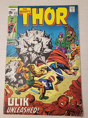 Thor #173 (1970) Vs Ulik By Stan Lee & Jack Kirby Must Sell To Pay Rent  • $18