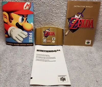 Legend Of Zelda: Ocarina Of Time - N64 Nintendo Collector's Edition Complete CIB • $299.95
