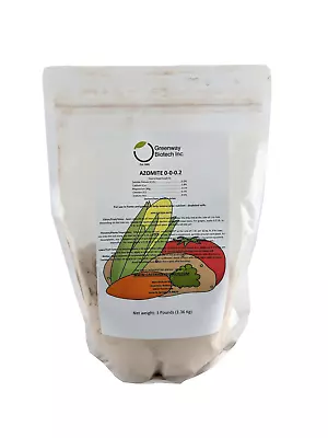 AZOMITE Powder Micronized Trace Mineral Volcanic Ash Rock Dust Powder 3 LB • $21.99