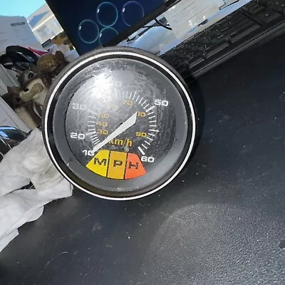 Mercury Outboard NLA Commodore 60 MPH Speedo Gauge ( As Is Not Tested ) Vintage • $10