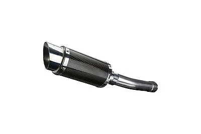 Suzuki GSX-R750 Delkevic Slip On 8  Mini Carbon Round Muffler Exhaust 01-03 • $309.99