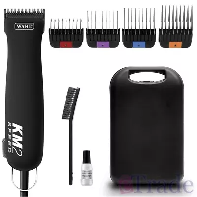Wahl KM2 2 Speed Professional Pet Dog Corded Clipper - Metal Combos #1 #2 #3 #4 • $239