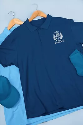 Scottish Rugby Polo Shirt For Men  • £12.99