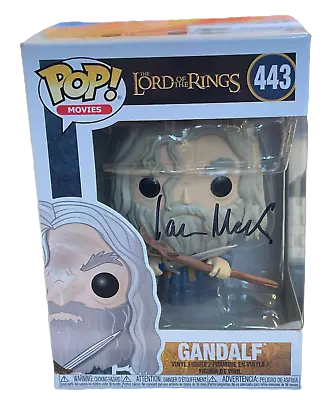 Sir Ian Mckellen Signed Gandalf Lord Of The Rings Funkopop! 2 • £325