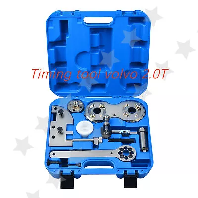 Engine Camshaft Timing Belt Tool For Volvo 2.0T S60 S80 V60 V70 XC60/70/80 Kit  • $89.99