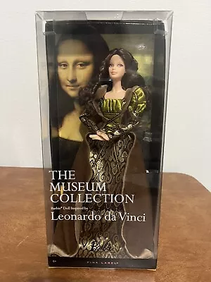 Barbie Collector The Museum Collection Leonardo Da Vinci Barbie Doll Pink Label • $245