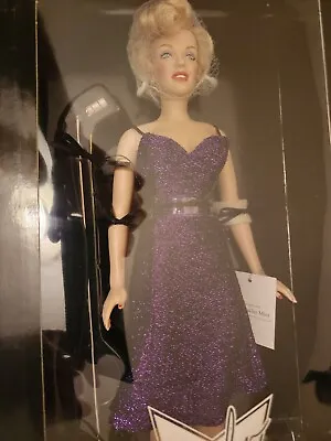 Franklin Mint Marilyn Monroe 16 Inch Vinyl Doll Entertaining The Troops • $175