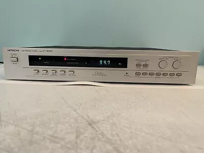 Hitachi FT-8000 Stereo Tuner Vintage Legend EXCELLENT • $220