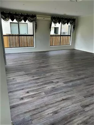 Chocolate - Luxury 2mm Vinyl Plank - Glue Down Floor Easy Diy Tile Pvc Laminate • $20