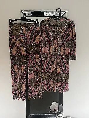 Ilse Jacobsen Tunic Dress And Matching Trousers Size S • £15