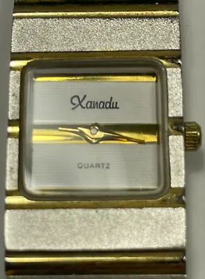 Xanadu Womens Watch Vintage Two Tone Case Band Quartz Analog • $17